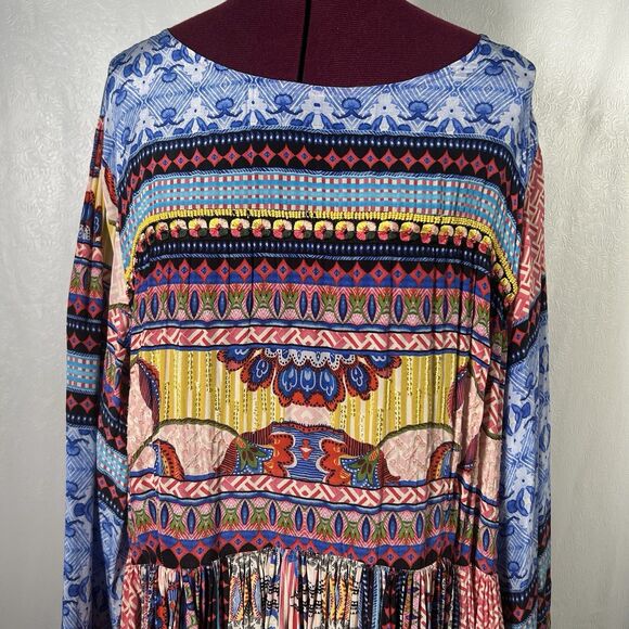 Bhanuni by Jyoti (Anthropologie) Bohemian Midi Dress - Picture 14 of 16